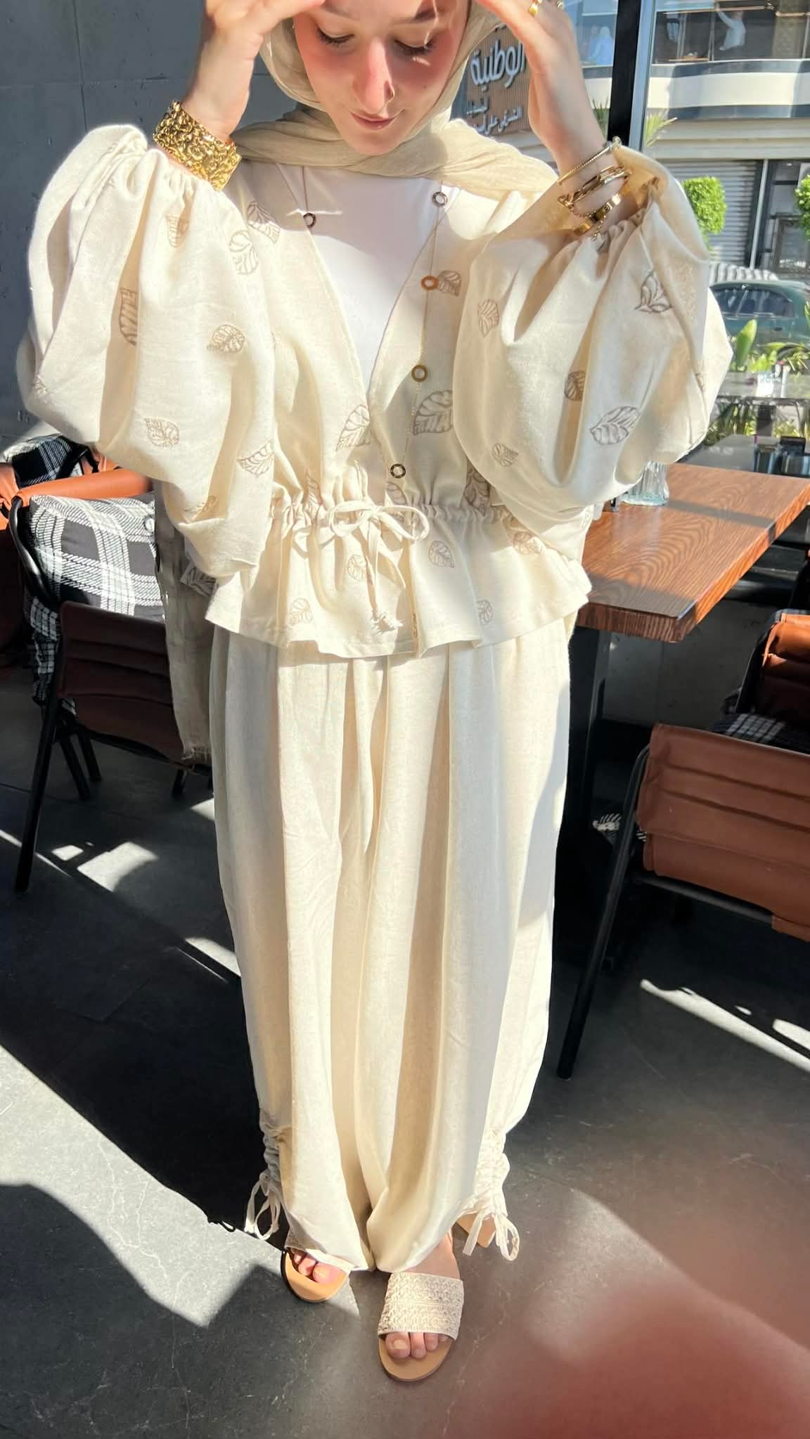 Sana's Linen Set - Sana